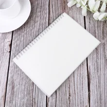 

2Pcs Minimalist Spiral Notebook Dull Polish Coil Notebook Transparent Notepad