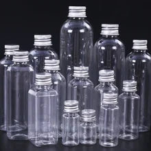 1PCS 5ml ml ml 30 20 10ml 50ml 60ml 100ml de Creme Vazio Loção Container Cosméticos Kits de Viagem Pequena Garrafa de Plástico com Tampa de Rosca