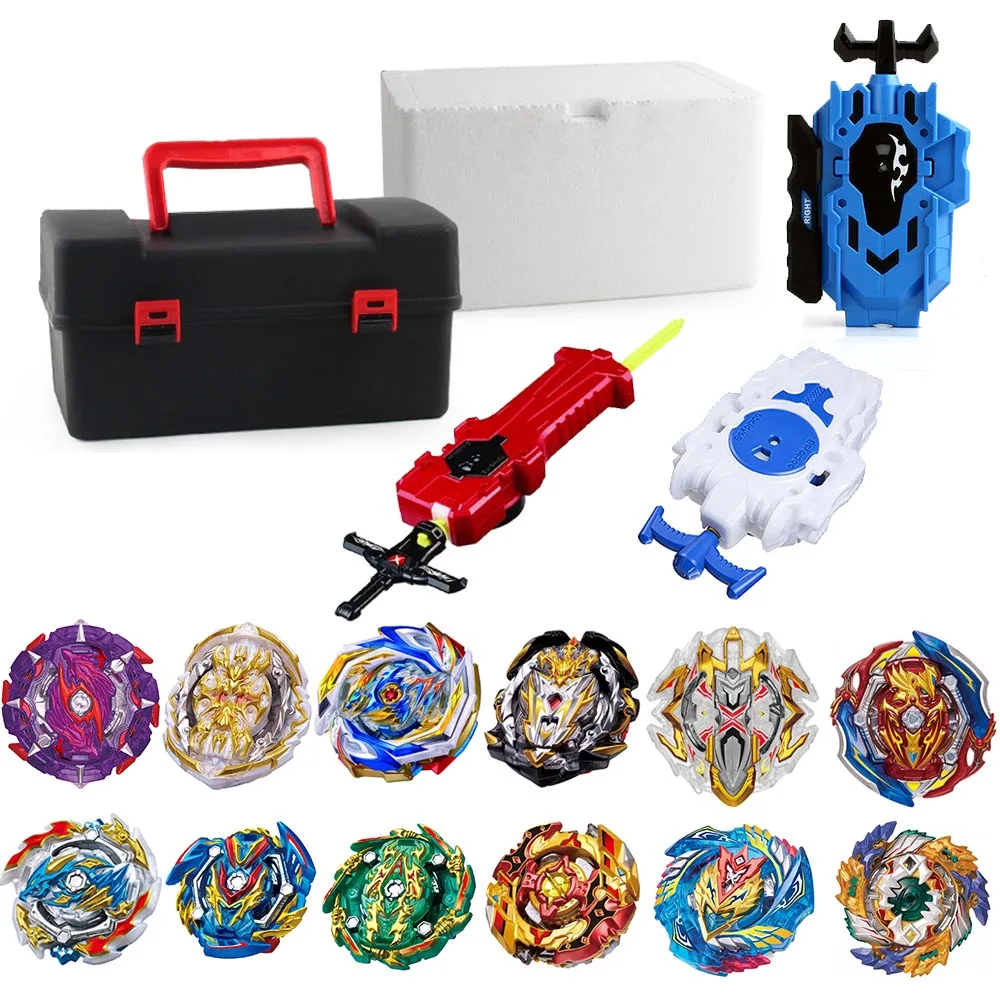 Beyblade Burst GT bey Blade Toy Metal Funsion набор Bayblade коробка для хранения с пусковым устройством