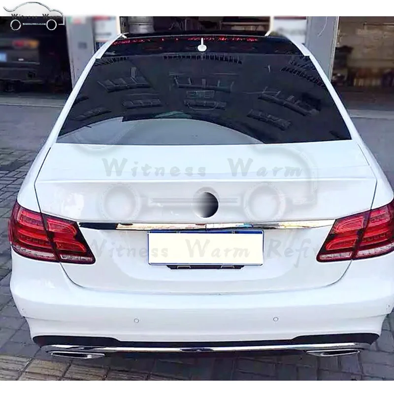 Для Benz W212 спойлер Высокое качество углеродного волокна заднего крыла Спойлер для Benz W212 E300 E320 E260 спойлер 2009-16