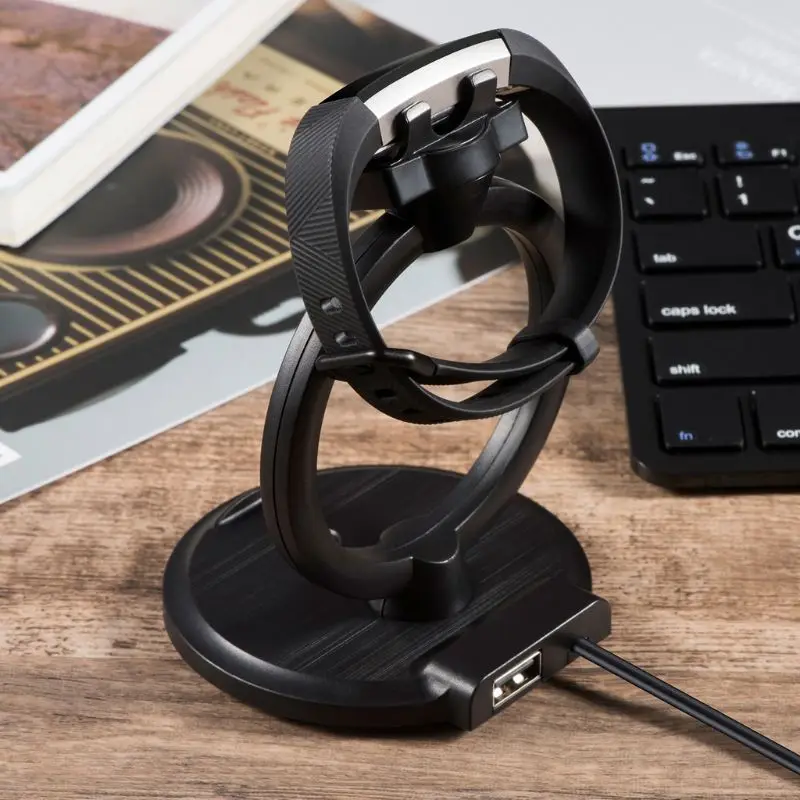 2в1 USB Подставка для зарядки док-станция для Fitbit Alta HR настольная зарядная станция держатель для смартфонов