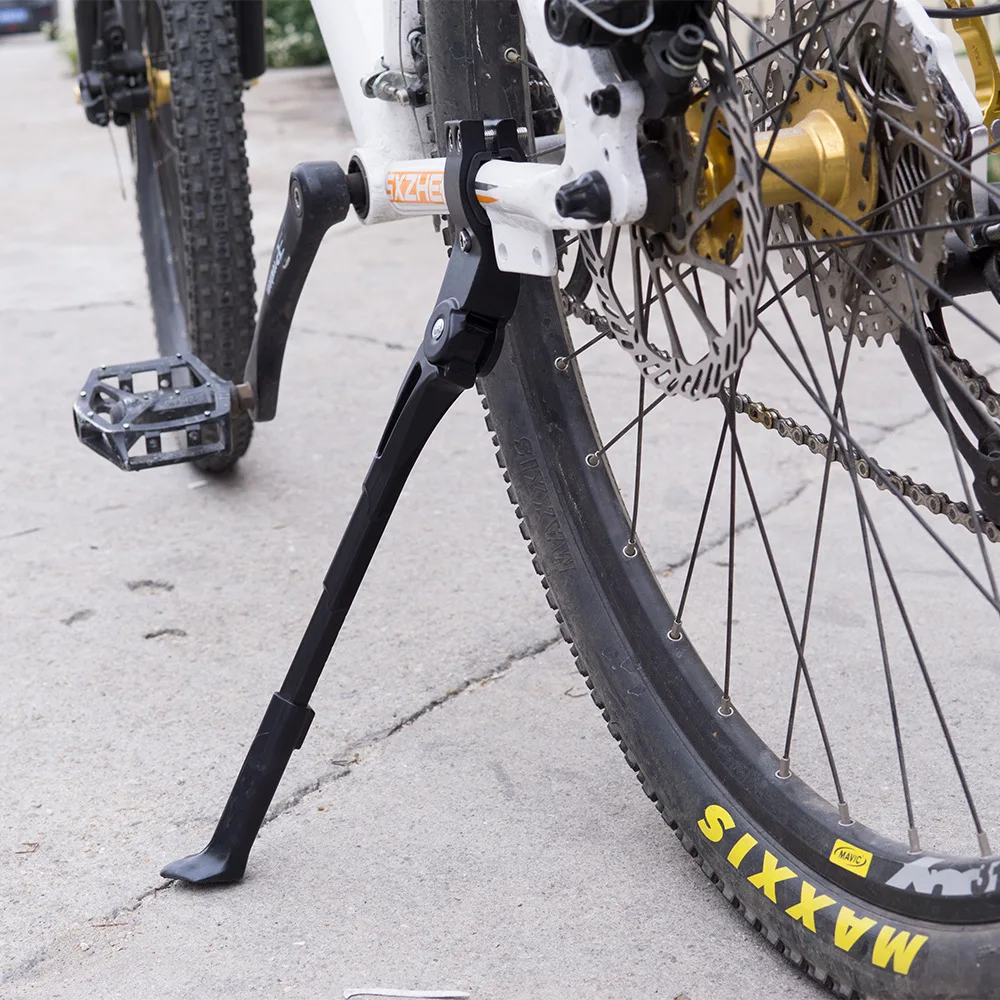 Велосипедное оборудование аксессуары для горного велосипеда ножная Поддержка среднего кронштейна Боковая поддержка стояночный кронштейн Аксессуары для велосипеда