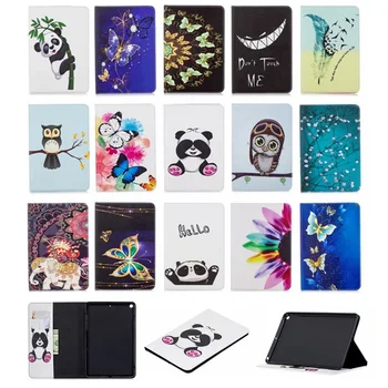 

Tablet Case For iPad Mini Case 2 3 4 Fashion butterfly painted protection Cover for coque iPad Mini 2 3 4 tablet +gift