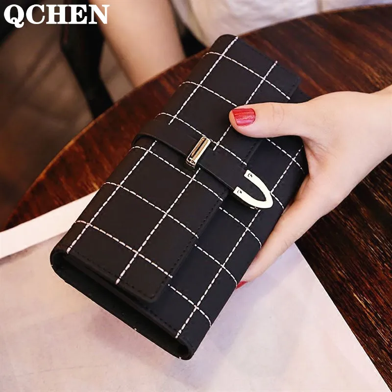 Wallets Women Money-Bag Coin Purses Clutch Credit-Card-Holder Tassel-Design Female Long Zipper