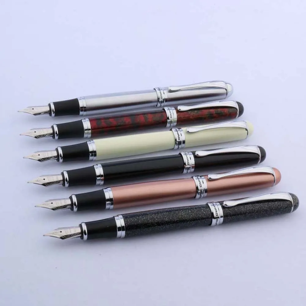 Fountain Pen METAL Jinhao X750 Chessboard Medium Nib Stationery Office school supplies