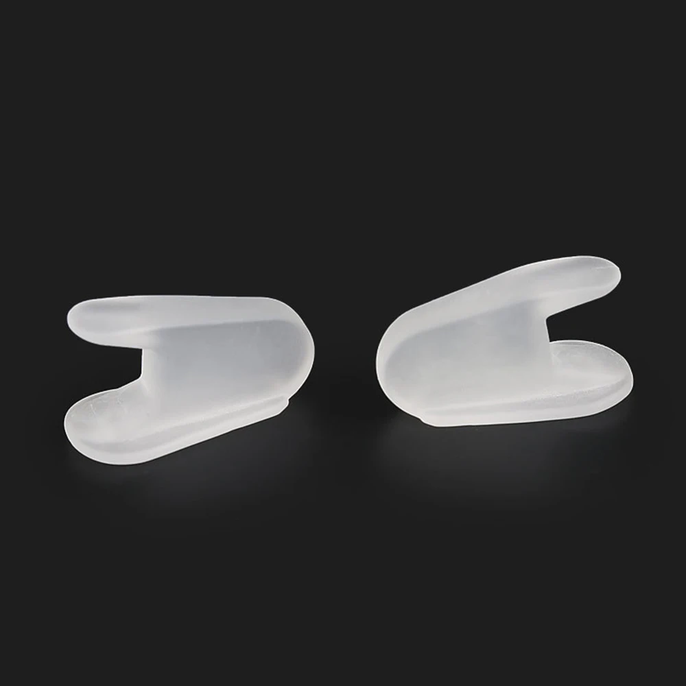 1 Pair Silicone Bone Thumb Orthotics Corrector Hallux Valgus Toe Separator Feet Care Thumb Orthotics Foot Care Tool