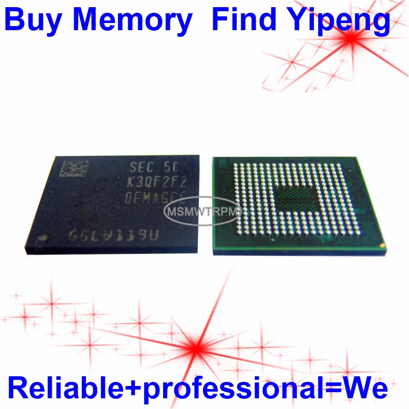 Флэш-чип K3QF2F2 253FBGA LPDDR3 1600 Мбит/с 2 Гб | Электроника
