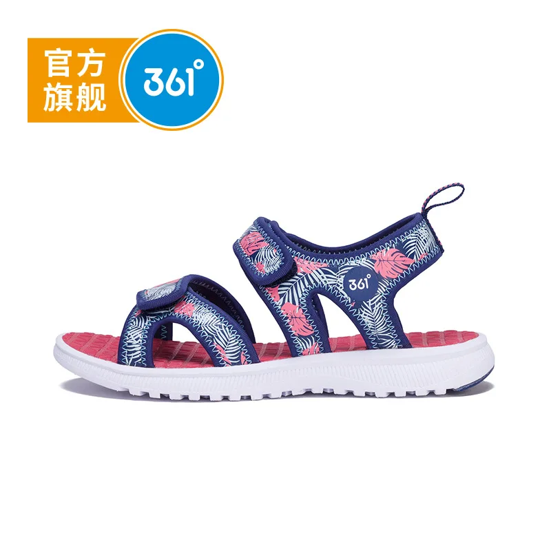 

361 GIRL'S Shoes 2019 Summer New Style CHILDREN'S Sandals Anti-slip Girls Sandals Big Boy Sports Footwear
