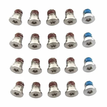 

20pcs Back Fixed Laptop Accessory Hard Drive Screw Repairing Threaded Unibody Metal Mini Easy Install Sturdy For Macbook Pro