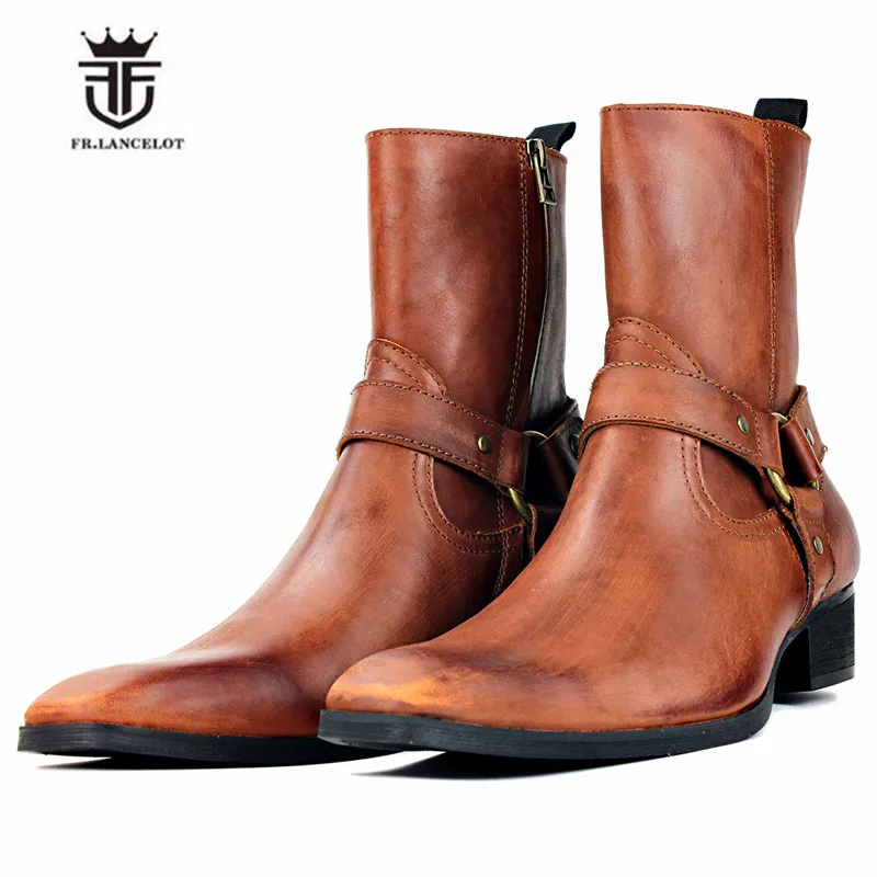 Designer Leather Boots Mens Mens Designer Boots Luxury Design