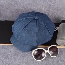 New Arrival Summer Classic Golf Hat Newsboy Cap Men Women Eight-panel Hat Cotton Baker Boy Caps Retro Hats