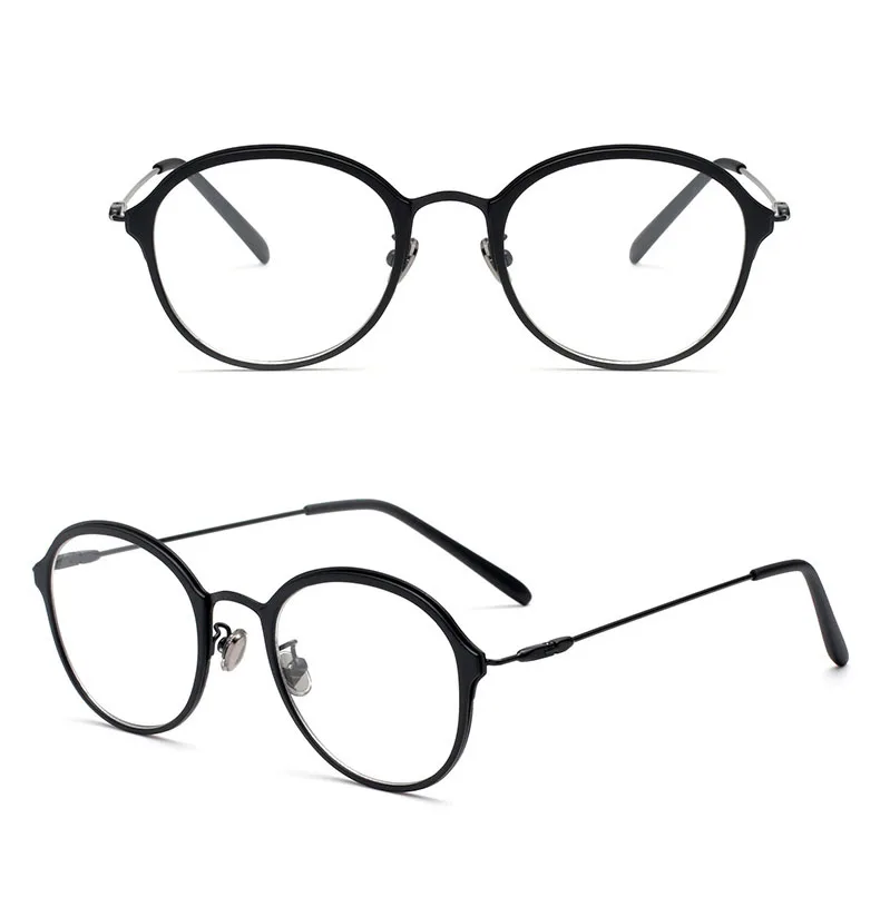 Круглые очки ретро оправа TR90 сверхлегкие очки lunette de vue femme очки мужские очки игровая оптическая очки
