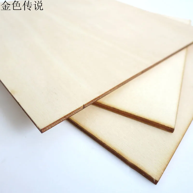 Квадратный 150*150*3 мм тонкий деревянный досок материал модели здания древесный чип материал ручной работы diy хижина