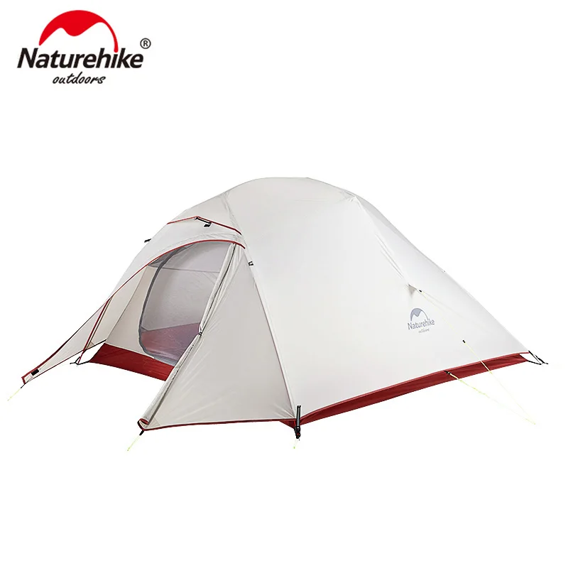Naturehike Cloud Up Series 20D Nylon Ultralight Camping Tent Waterproof Wind-proof HikingTent For 3 Person NH18T030-T | Спорт и