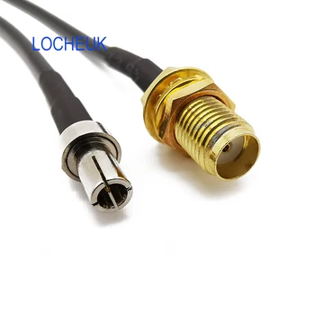

TS9 Male to SMA Female Bulkhead External Antenna Adapter RG174 Cable for 3G 4G LTE WiFi Wirelss Router Mobile Hotspot 3M/6M/9M