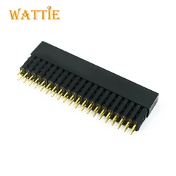 Gpio 2*20 três camada aumentando o espaçamento 2.54mm gpio que aumenta o assento da barra é aplicável à torta de framboesa 3b + 4b