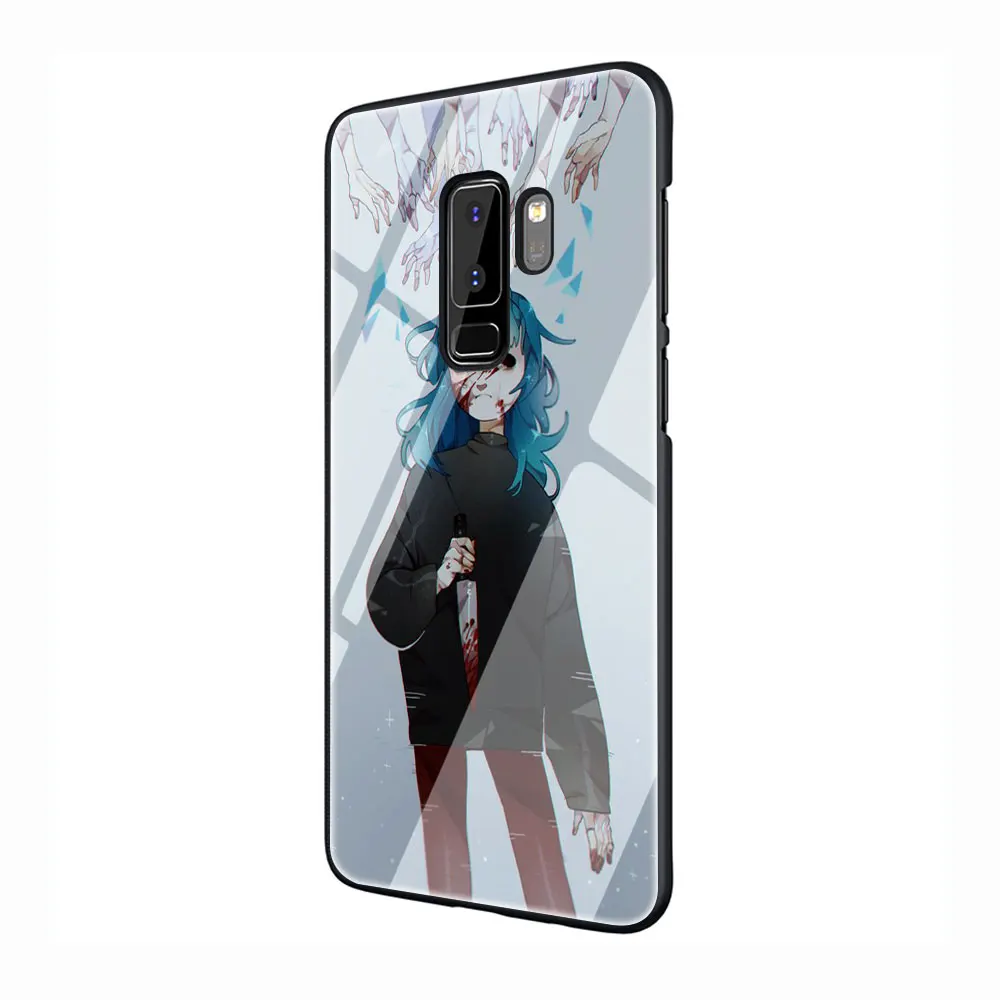 G3 Салли уход за кожей лица игры закаленное Стекло Телефон чехол для Galaxy S7 edge S8 9 10 Plus Note 8 9 A10 20 30 40 50 60 70 - Цвет: G3