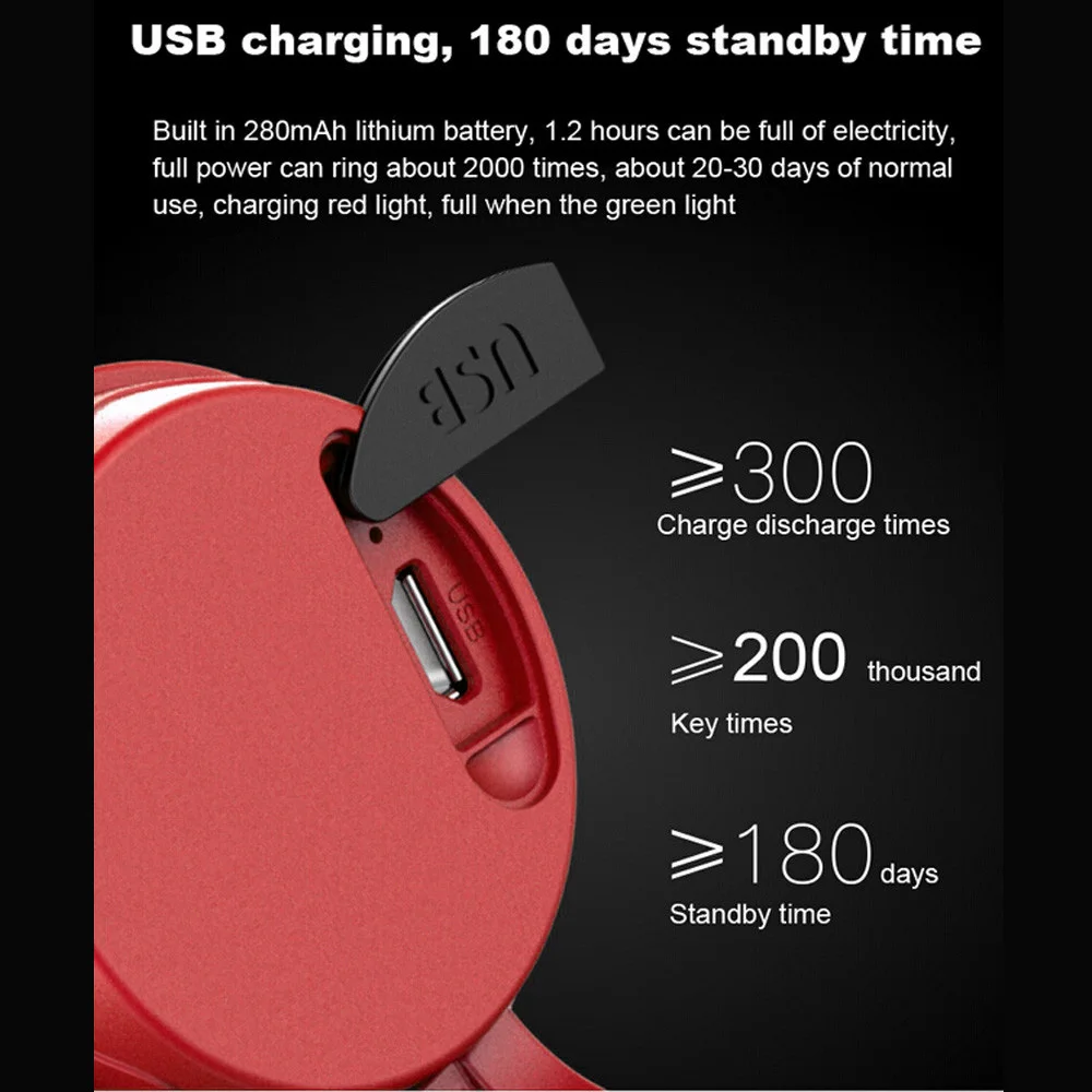 120DB электронный клаксон для велосипеда для Xiaomi M365 Электрический скутер 3 режима Водонепроницаемый дорожный MTB велосипедный Звонок зарядка через usb велосипедный гудок