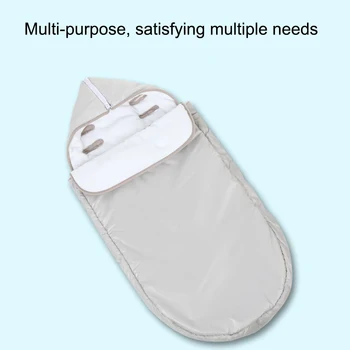 

Baby Warm Sleeping Bag Blanket Newborn Swaddle Wrap Envelope Winter Stroller Sleep Bag Eco-frienly Anti-kicked Swaddling Wrap