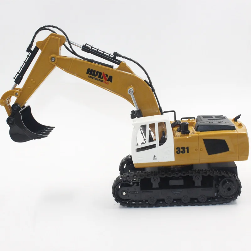 HUINA 1331 1/16 2,4G RC заряжаемый Электрический экскаватор модель инженерные копания игрушки