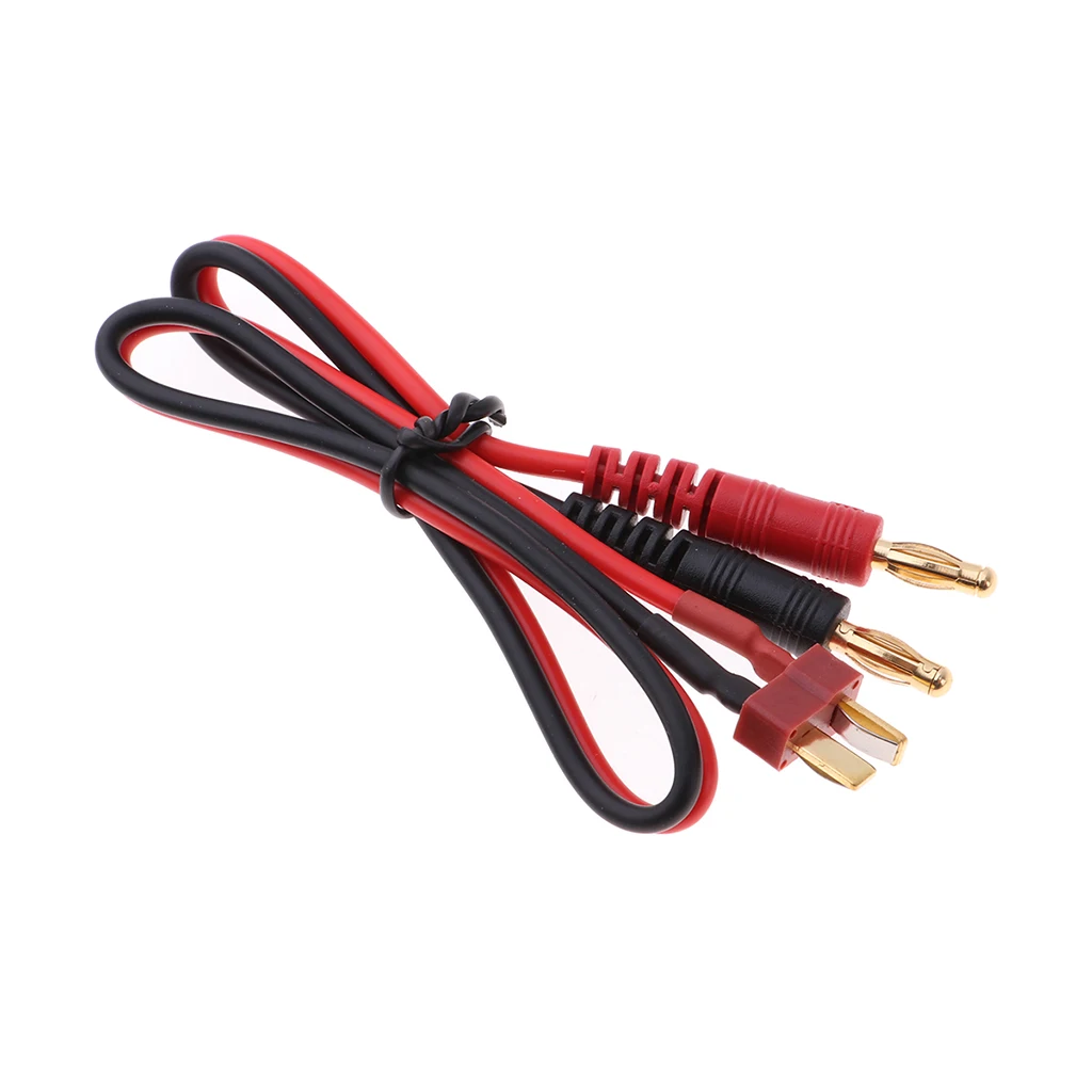 Rc B6 Lithium Battery Charge Cable 14awg 4mm Banana  Plug To T Plug