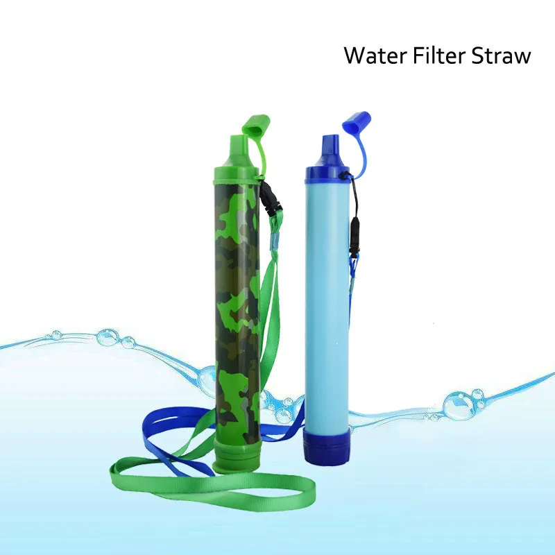 Outdoor Wild Life Emergency Direct Drinking Sterilization Soldier Water Purifier Drink Portable Filter Straw | Спорт и развлечения