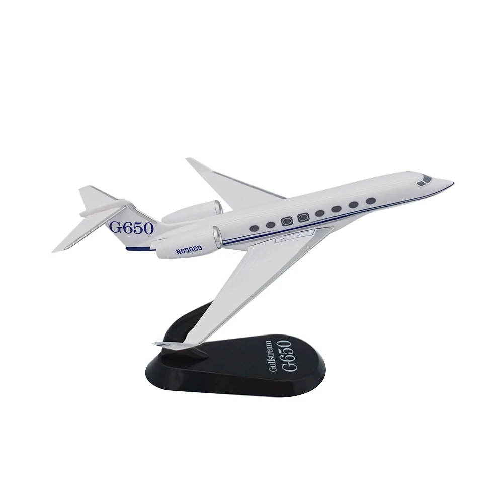 Модель самолета Gulfstream G650 модель 1:250 масштабная пластиковая коллекция плоских