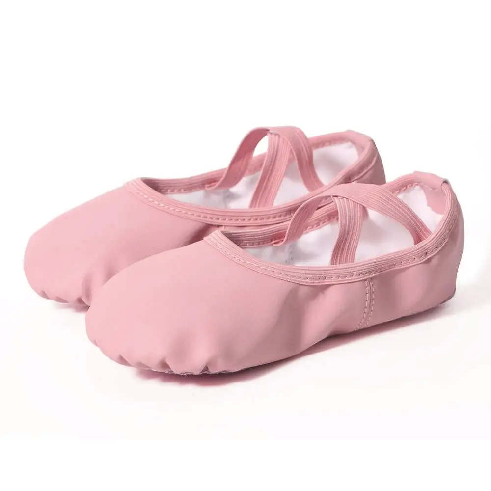 Pure Color Ballet Shoes for Girls Professional Kids Leather Dance Shoes High Quality Soft Ballerina Shoes Children Pure Color Ballet Shoes for Girls Professional Kids Leather Dance Shoes High Quality Soft Ballerina Shoes Children