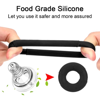 IKOKY Delay Ejaculation Cock Ring Penis Trainer Soft Silicone Adult Sex Toys for Men Penis Rings Lasting Erection Sex Shop 4