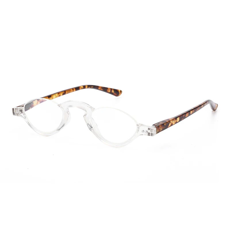 Elbru Hot Style Anti-blue Light Reading Glasses Half-frame Presbyopia Eyeglasses High Definition Spectacles Unisex +10 to +3.5 2