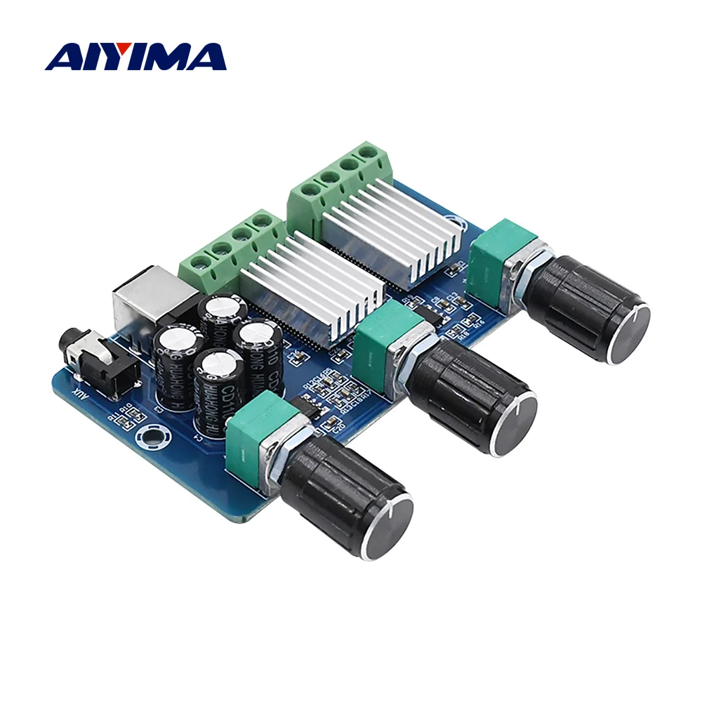 

AIYIMA YDA138-E YAMAHA Digital Power Amplifier Audio Board 15Wx2+30W 2.1 Subwoofer Amplifier Sound Amp For Home Sound Theater