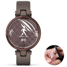 5 pçs tpu macio claro película protetora smartwatch guarda para garmin lily fasion feminino relógio inteligente tela cheia lcd protetor capa