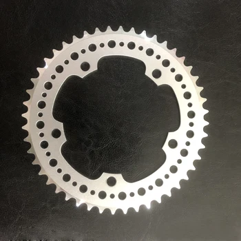 

bicicleta Fixie Bike Crankset 48T CNC chainwheel fixed gear bicycle Cranks Single Speed 700C track bike Crank set