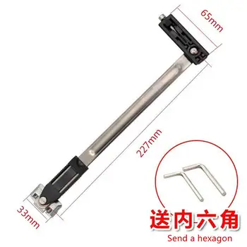 

Prevent window closing bracket windproof retainer window opening limit flat wind support punch-free connecting rod limiter