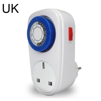 

Mini Mechanical Device Timer Switch Smart Plug Appliance Programmable Socket 230 220 125V Tools Plug-In
