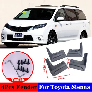 

2018-2020 For Toyotas Sienna 2.7L two-drive Mudflaps Splash Guards Special modification parts Mudguard Fen der car accessories