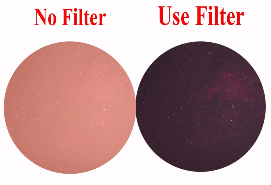 Clipe de Câmera de Banda Larga para Câmera Ccd com Telescópio e Dsl Svbony Filtro Clip-on Astrofotografia Monocular F9155d Cls Eos 12 com telescópio e dsl astrofotografia monocular f9155d