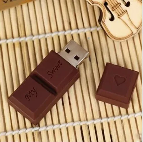 Оптовая продажа мультфильм шоколад День Святого Валентина подарок usb3.0 флэш