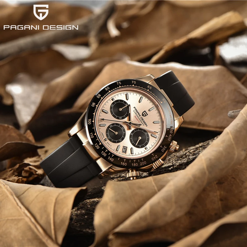 

2020 New PAGANI Design Men's Business Watches Top Luxury Brand VK63 Waterproof Quartz Men Wristwatch Military Sports Chronograph