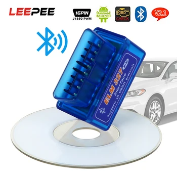

Scanner Car Diagnostic Tool Scan Tools For OBDII Protocol ELM327 Bluetooth V2.1 / V1.5 OBD2 Code Readers For Android/Symbian