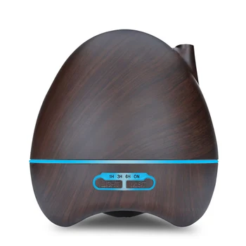 

300ml Aroma Essential Oil Diffuser Ultrasonic Air Humidifier for Home with 4 Timer Settings 7 Color Changing LED Lamp