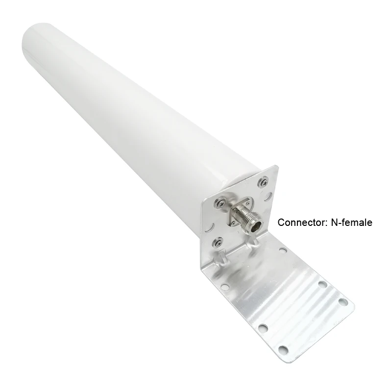 18dBi Omni Wifi LTE 4G 698-2700-3800Mhz N Female Outdoor 2G 3G LTE 4G 5G Antenna For Communication 1Piece