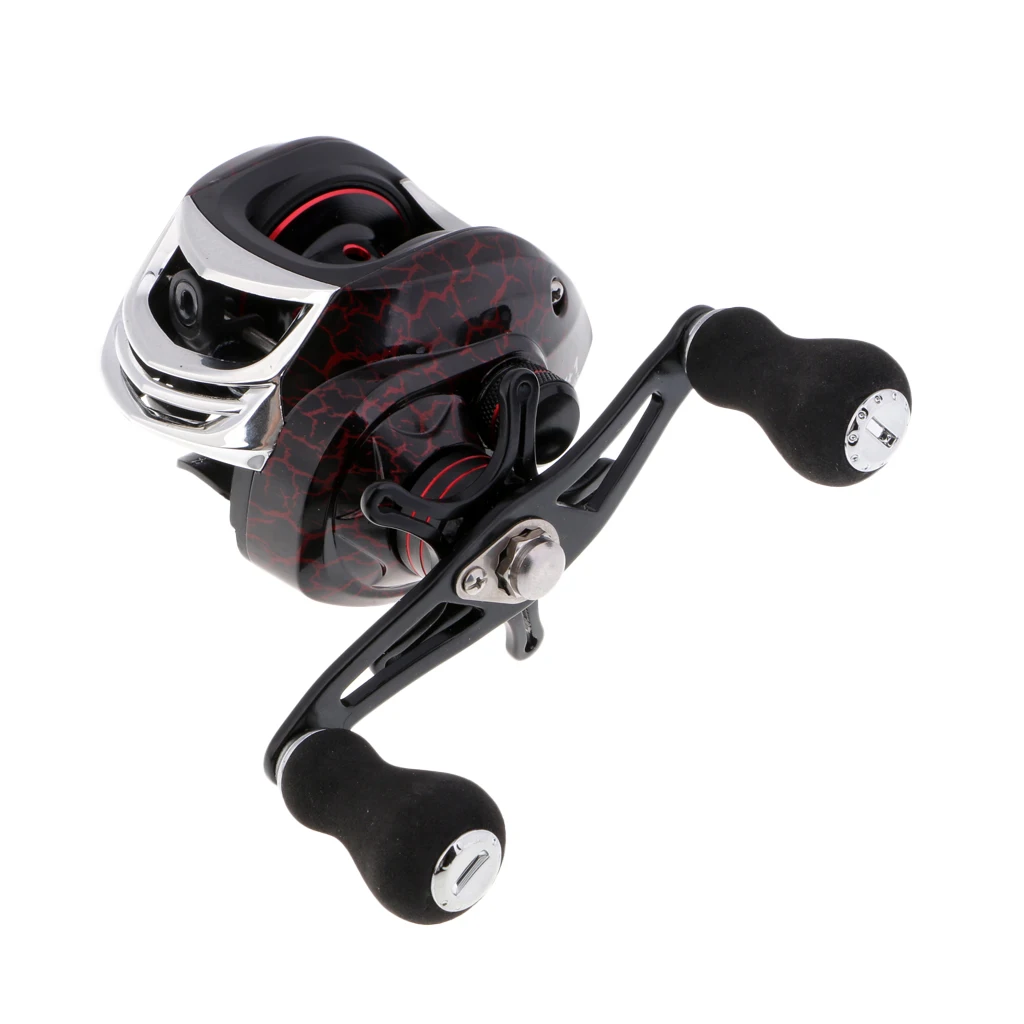 Baitcasting Fishing Reel 6.3:1 Baitcasters Saltwater or Freshwater High-tech Baitcast Reels