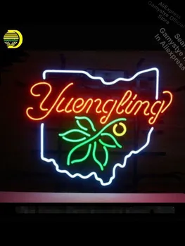 

YUENGLING OHIO STATE BUCKEYE Neon Sign neon bulb Sign light glass enseigne lumineuse Vintage Garage Lighting Neon Window Lights