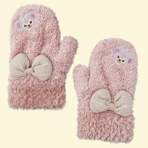 Плюшевые зимние перчатки для девочек с рисунком Duffy Bear Friends stellalou Rabbit shelliemei Gelatoni