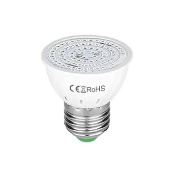 

Phyto Led Hydroponic Growth Light E27 Led Grow Bulb 220V Flower Lamp Fitolamp UV Spectrum MR16 Seedling Full Plant R1V5