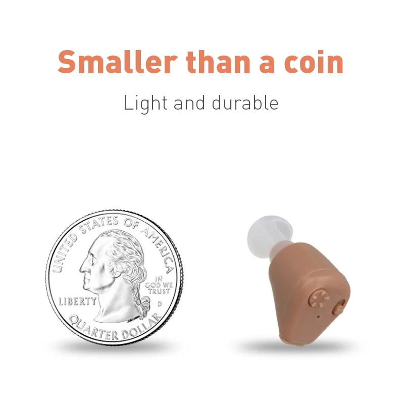 K 88 Hearing Aid Rechargeable Mini Hearing Aids Sound Amplifier Invisible Hear Clear For The Elderly Deaf Ear Care Tools