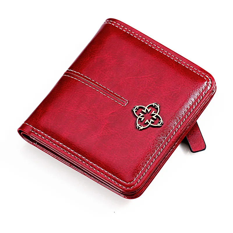 Women Wallet Mini Wallet Luxury Leather Coin Bag Hasp Short Clutch bag