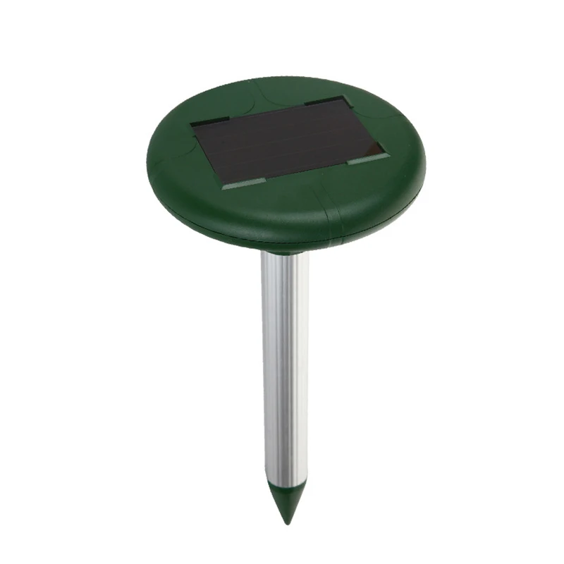 

1pc Solar Pest Ultrasonic Repellent Waterproof Mouse Snake Vibration Ultrasonic Repeller BJStore