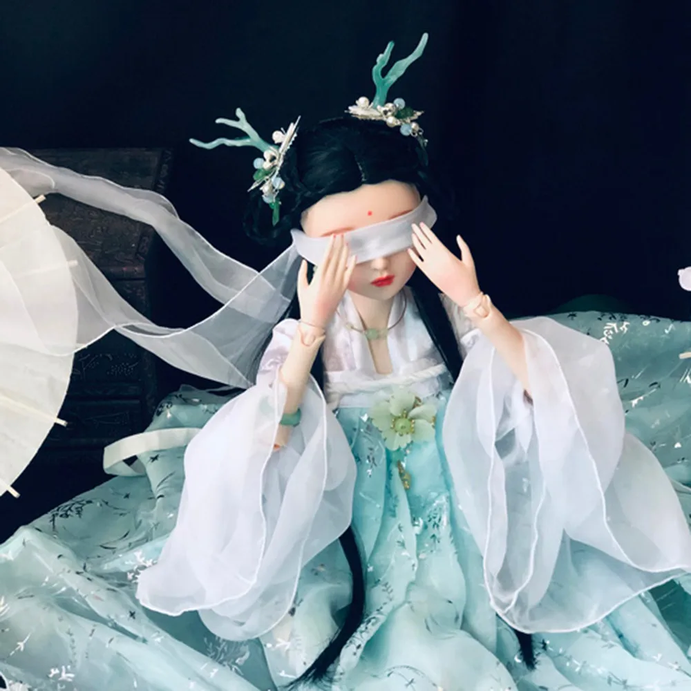 BJD кукла-реборн 1/3 60 см, древние стильные куклы Hanfu, платье, BJD, Детская кукла, Реалистичная красивая кукла, детские игрушки, подарок на день рождения